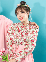 햇님 여자 한복 반티  (세트구성 : 저고리+핑크치마)
