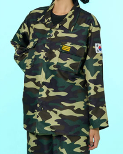 개구리군복 긴팔