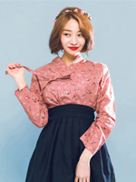 봄님 한복 반티 (세트구성 : 저고리+곤색치마)