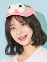 왕눈이 캡(핑크)