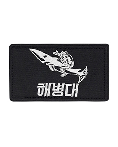 왼소매라벨(해병대화이트)