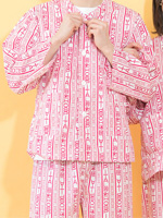 환자복 상하의 반티 (레드)