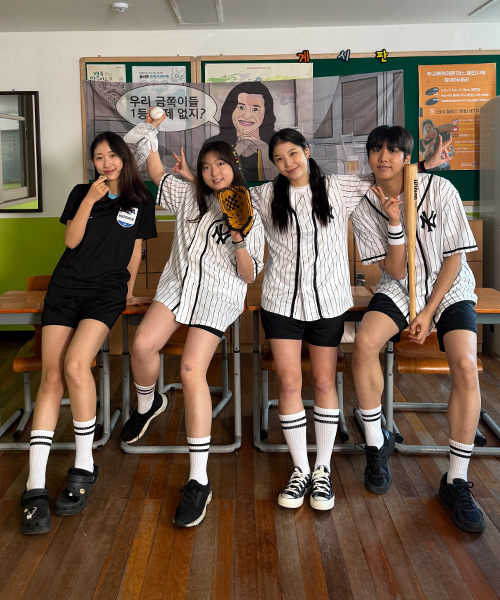 화이트 스트라이프 베이스볼 반티 N (자켓 기준 가격)