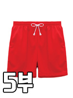 5부반바지(레드)