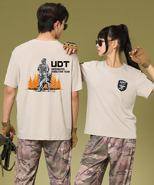 강철부대 UDT 반팔 베이지 반티 N (상의기준)