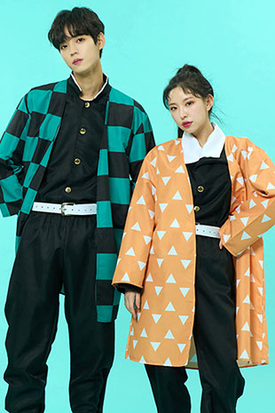 귀멸의 칼날 탄지로 & 젠이츠 반티 N (가운 기준 가격)