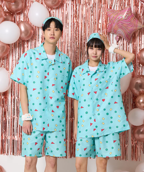민트 도형 잠옷반디(세트기준)