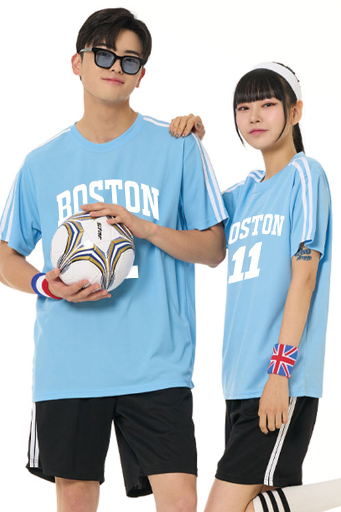 블루 축구복 반티 N (상의기준) 원하는 인쇄 문구와 번호로 변경 가능해요 !