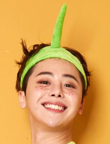 텔레토비 머리띠 (연두)